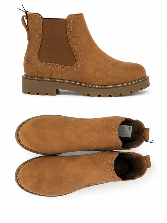 Ariat Shoes - Ariat Chestnut Brown Chelsea Suede Ankle Boots